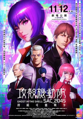 Постер Koukaku Kidoutai: SAC_2045 - Jizoku Kanou Sensou